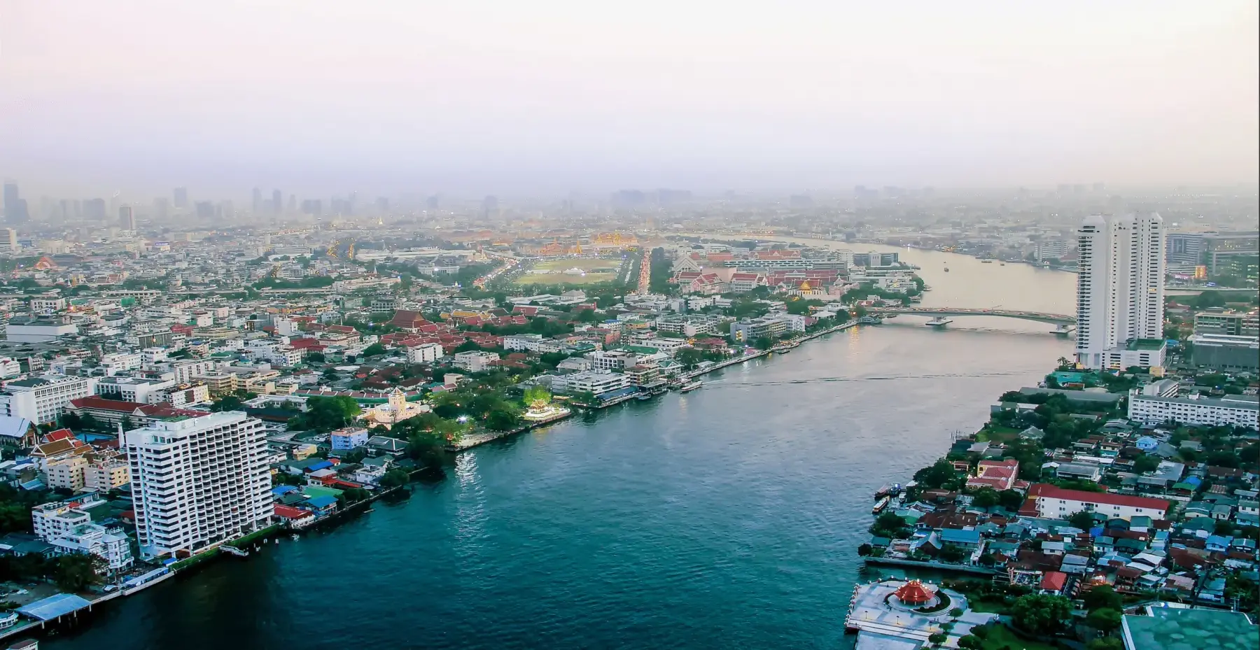Bangkok and the Chao Phraya River